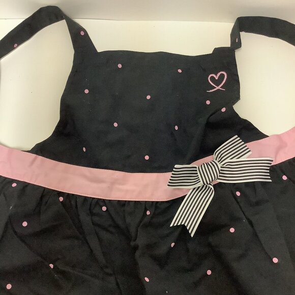 American Girl Grace's Black Apron for Girls Matching Child Size 6 XS New Retired - Picture 7 of 11